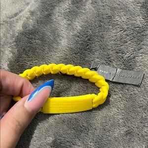 Marc Jacobs Yellow Braided Jewelry Accessory